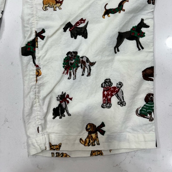 Talbot’s Dogs of Christmas Pajama Bottoms - Picture 2 of 6